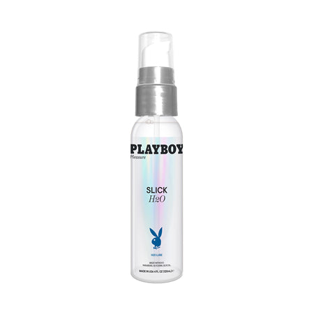 Playboy Slick H2O Water-Based Lubricant 4 oz. - Not Very Vanilla