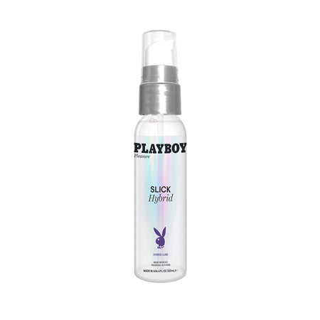 Playboy Slick Hybrid Lubricant 4 oz. - Not Very Vanilla