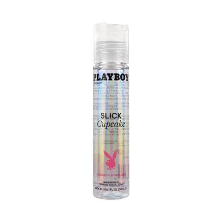 Playboy Slick Flavored Water-Based Lubricant Cupcake 1 oz. - Not Very Vanilla