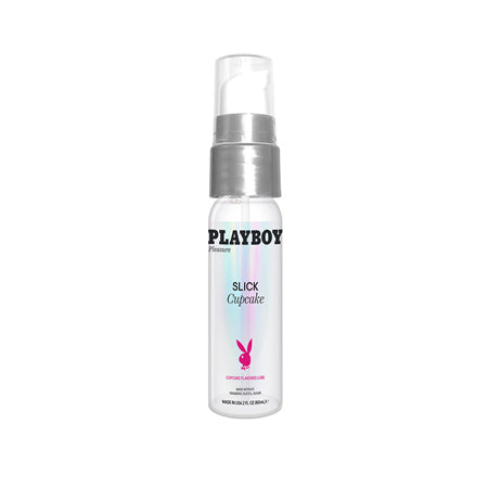 Playboy Slick Flavored Water-Based Lubricant Cupcake 2 oz. - Not Very Vanilla