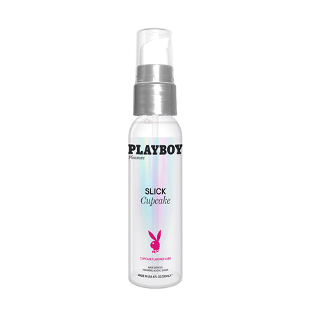 Playboy Slick Flavored Water-Based Lubricant Cupcake 4 oz. - Not Very Vanilla