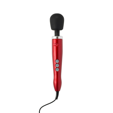 Doxy Die Cast Wand Vibrator Red - Not Very Vanilla