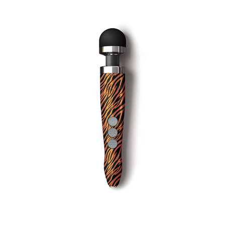 Doxy Die Cast 3R Rechargeable Compact Wand Vibrator Tiger - Not Very Vanilla