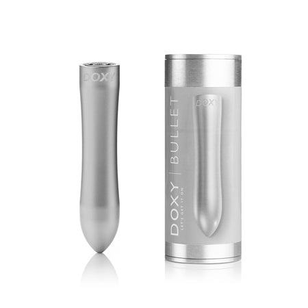 Doxy Bullet Rechargeable Vibrator Silver - Not Very Vanilla