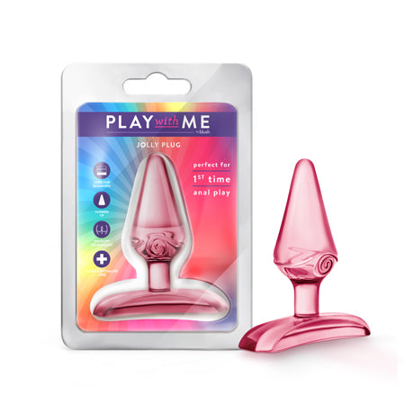 Blush Play With Me Jolly Plug Pink - Not Very Vanilla