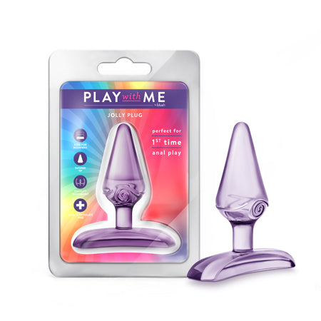 Blush Play With Me Jolly Plug Purple - Not Very Vanilla