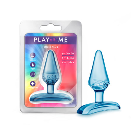 Blush Play With Me Jolly Plug Blue - Not Very Vanilla