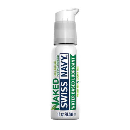 Swiss Navy Naked Water-Based Lubricant 1 oz. - Not Very Vanilla