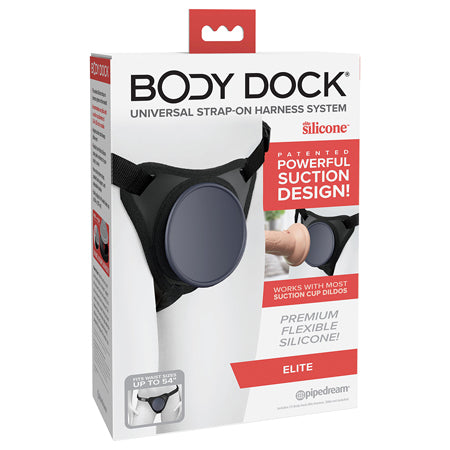 Body Dock Elite Silicone Strap-On Harness - Not Very Vanilla