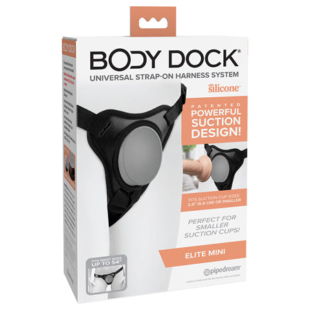 Body Dock Elite Mini Silicone Strap-On Harness - Not Very Vanilla