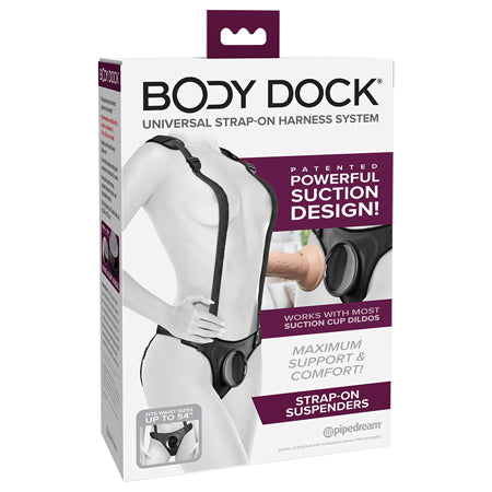 Body Dock Strap-On Suspenders Harness - Not Very Vanilla