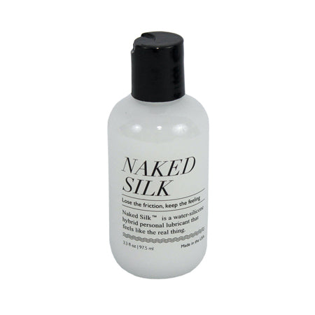 Naked Silk Hybrid Lubricant 3.3 oz. - Not Very Vanilla