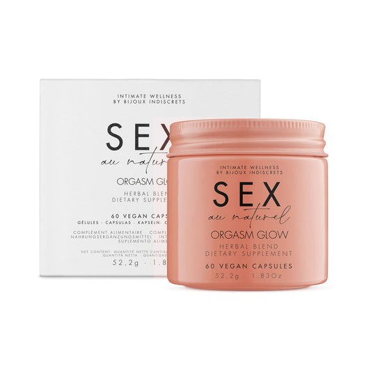 Bijoux Indiscrets Sex au Naturel Orgasm Glow Supplement 60 Capsules