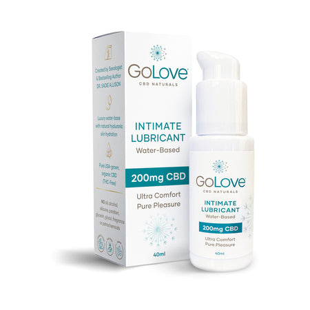 GoLove CBD Lubricant 1.4 oz. - Not Very Vanilla