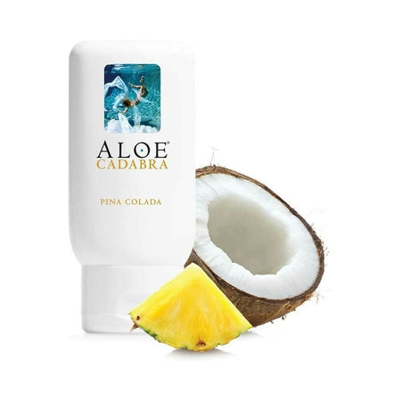 Aloe Cadabra Pina Colada Aloe Lubricant 2.5 oz. - Not Very Vanilla