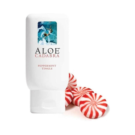 Aloe Cadabra Peppermint Tingle Aloe Lubricant 2.5 oz. - Not Very Vanilla