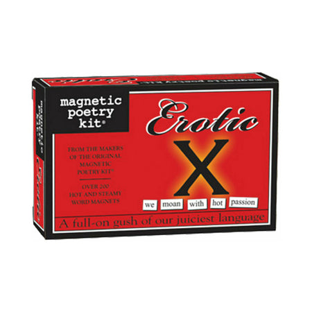 Magnetic Poetry Kit: Erotic X Edition - Not Very Vanilla