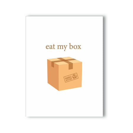 Eat My Box Naughty Kard - Not Very Vanilla