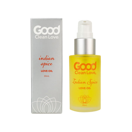 Good Clean Love Indian Spice Love Oil 1 oz. - Not Very Vanilla