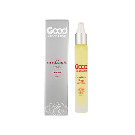 Good Clean Love Caribbean Rose Love Oil 0.34 oz. - Not Very Vanilla