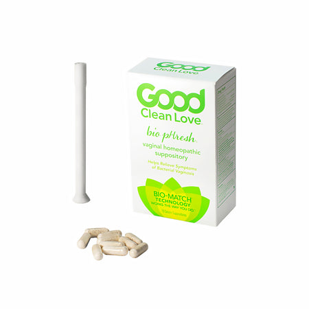 Good Clean Love BiopHresh Vaginal Homeopathic Suppository 10-Pack - Not Very Vanilla