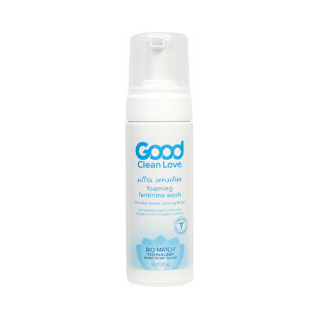 Good Clean Love Ultra Sensitive Foaming Feminine Wash 5 oz. - Not Very Vanilla