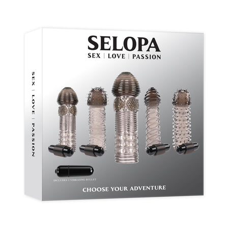 Selopa Choose Your Adventure Sleeve Kit with Bullet Smoke Clear - Not Very Vanilla