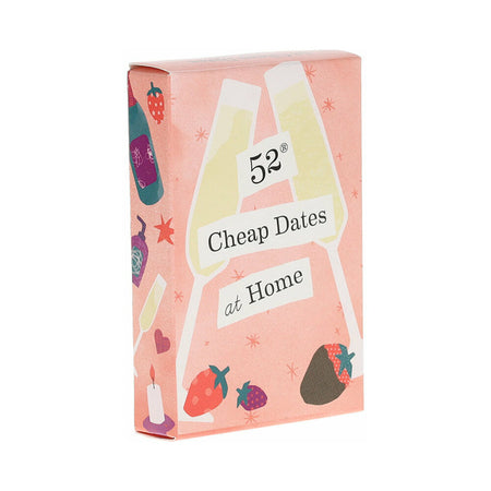 52 Cheap Dates at Home Cards - Not Very Vanilla