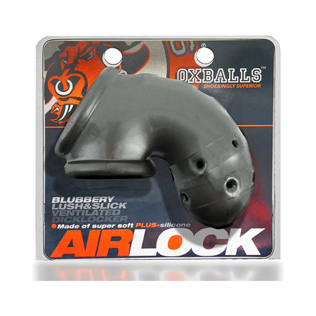 OxBalls Airlock Air-Lite Vented Chastity Steel - Not Very Vanilla