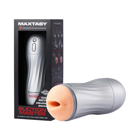 Maxtasy Suction Master Realistic With Remote Nude Plus - Not Very Vanilla