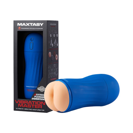 Maxtasy Vibration Master Realistic With Remote Nude Plus - Not Very Vanilla