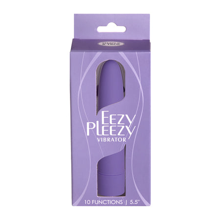 Simple & True Eezy Pleezy Classic Vibrator 5.5 in. Purple - Not Very Vanilla