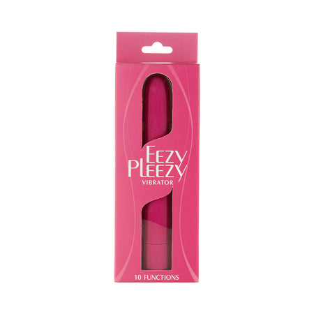 Simple & True Eezy Pleezy Classic Vibrator 7 in. Pink - Not Very Vanilla