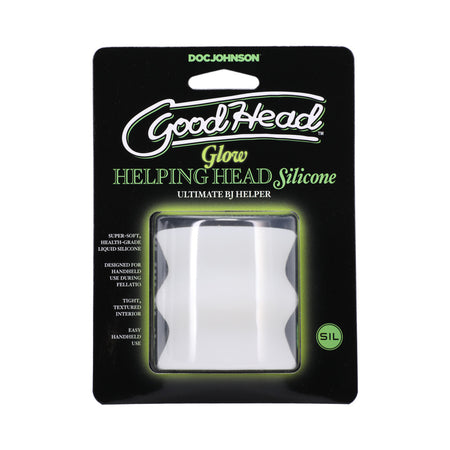 GoodHead Glow Helping Head Silicone - Not Very Vanilla