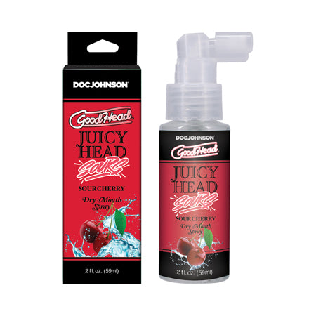 GoodHead Juicy Head Dry Mouth Spray Sour Cherry 2 oz. - Not Very Vanilla