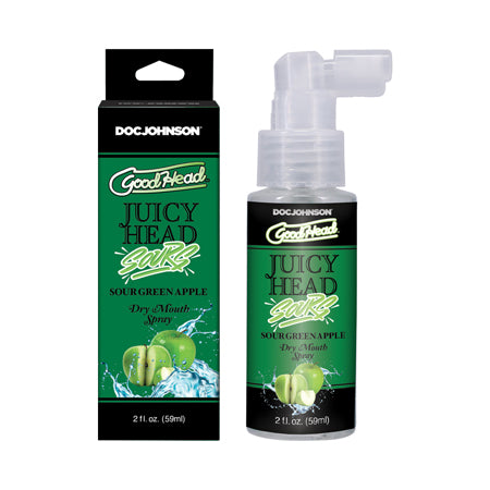 GoodHead Juicy Head Dry Mouth Spray Sour Green Apple 2 oz. - Not Very Vanilla