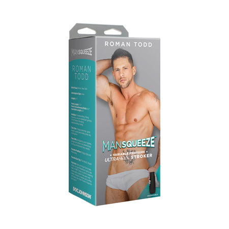 Man Squeeze Roman Todd ULTRASKYN Stroker Ass Vanilla - Not Very Vanilla