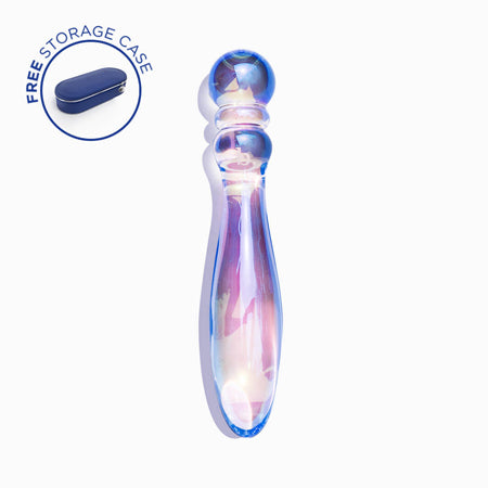 Biird Cecii Beaded Glass Dildo - Not Very Vanilla