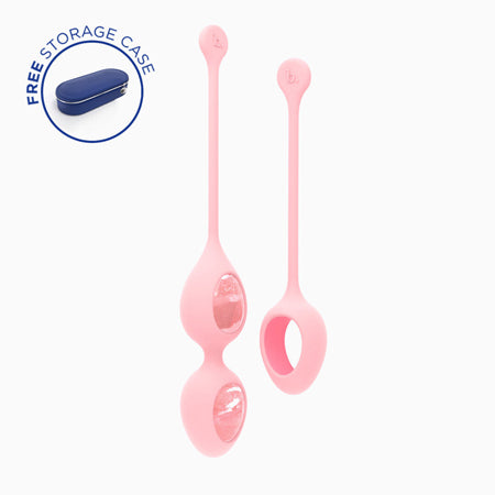 Biird Yonii 2-Piece Rose Quartz Eggs Set - Not Very Vanilla