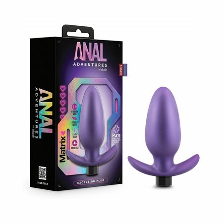 Anal Adventures Matrix Excelsior Plug Astro Violet - Not Very Vanilla