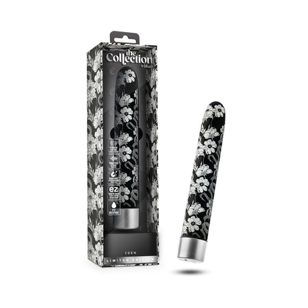 The Collection Eden Limited Edition Rechargeable 7 in. Vibrator Black - Not Very Vanilla