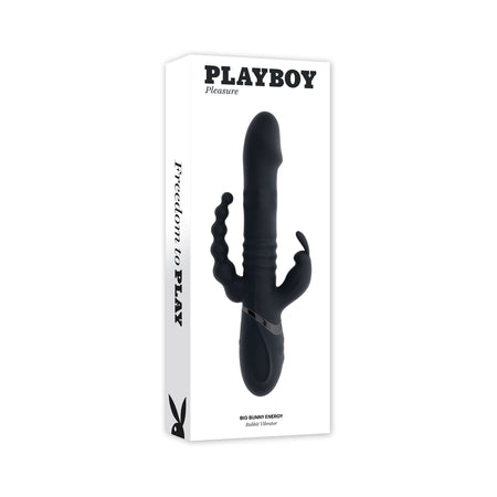 Playboy Big Bunny Energy Rechargeable Silicone Triple Stim Vibrator 2AM - Not Very Vanilla