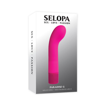 Selopa Paradise G Rechargeable Silicone G-Spot Vibrator Pink - Not Very Vanilla