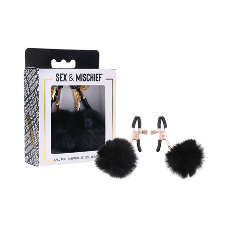 Sportsheets Sex & Mischief Puff Nipple Clamps - Not Very Vanilla