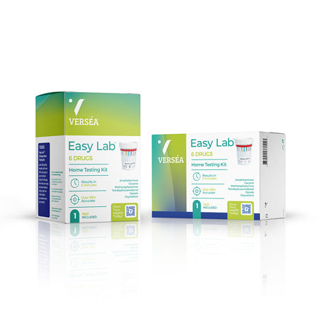 Versea Easy Lab 6-Panel Drugs of Abuse Cup Test 1-Pack - Not Very Vanilla