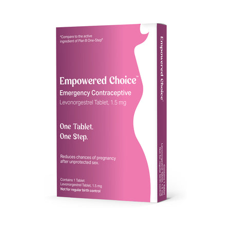 Versea Empowered Choice Emergency Contraception Single Levonorgestrel 1.5 mg tablet - Not Very Vanilla