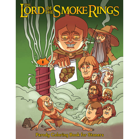 The Lord of the Smoke Rings Coloring Book - Not Very Vanilla