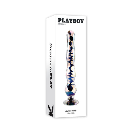 Playboy Jewels Wand Borosilicate Glass Iridescent - Not Very Vanilla