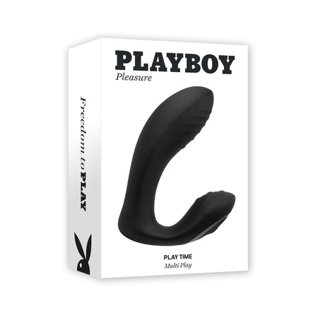 Playboy Play Time Rechargeable Silicone G- and P-Spot Vibe - Not Very Vanilla