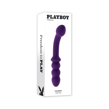 Playboy The Seeker Rechargeable Dual Ended Silicone Vibrator - Not Very Vanilla